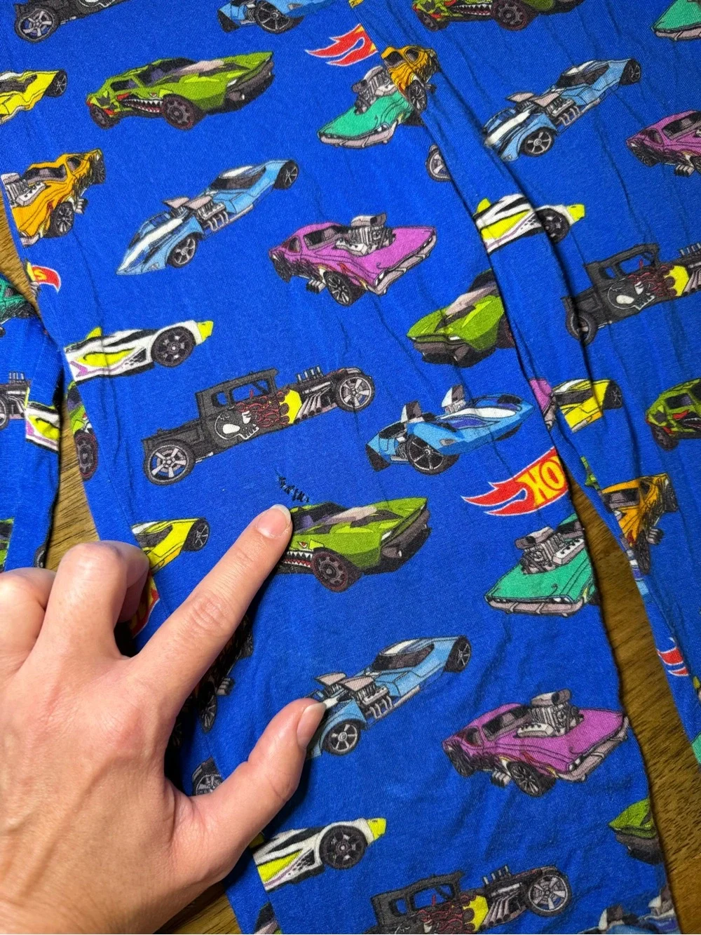 Posh Peanut Hot Wheels Two Piece Pajama Set